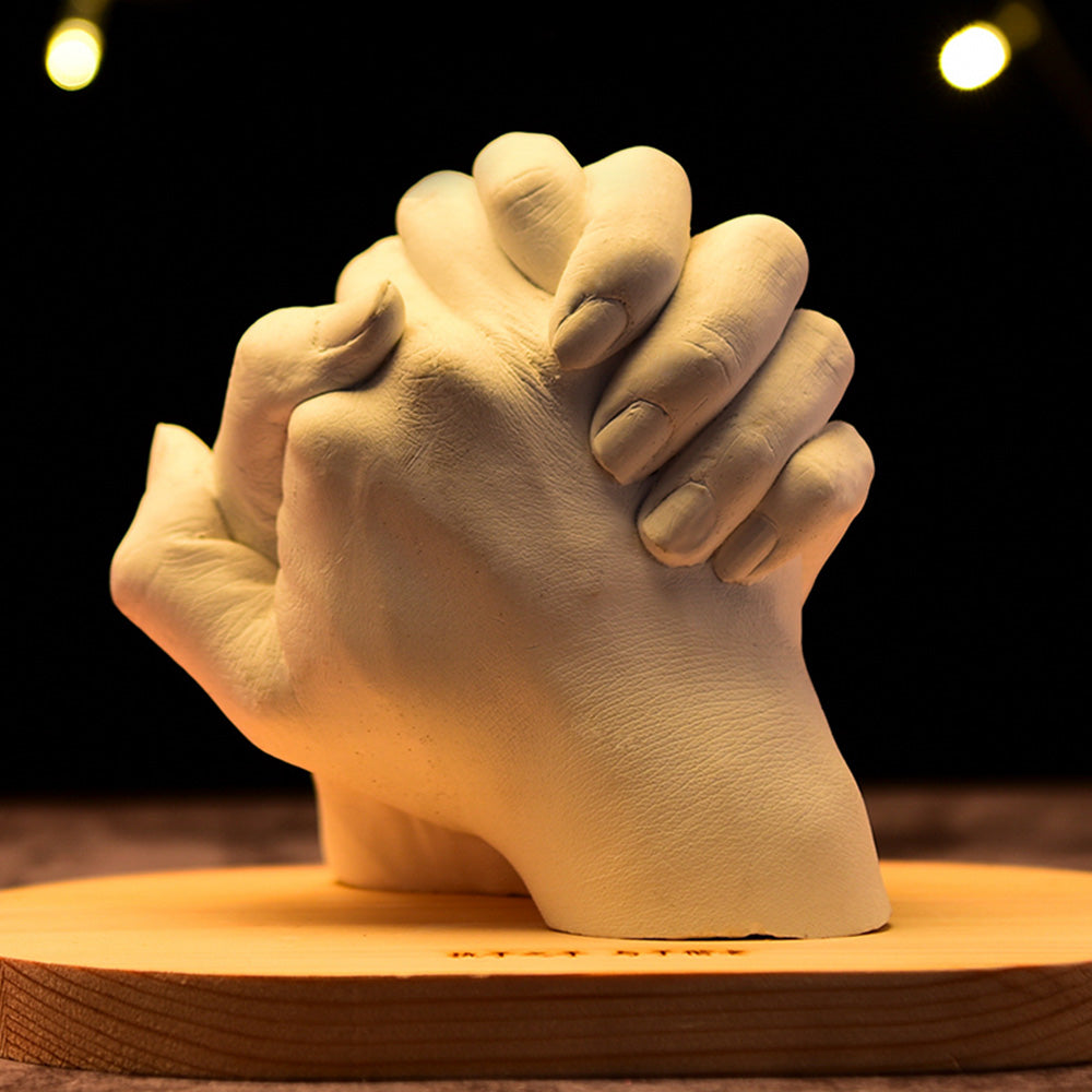 {{ 3D KEEPSAKE HANDS DIY CASTING KIT ART 1400G White Clone Model Powder for Adults }} - Buy Car Parts Online at {{ Kaka Auto Parts }}.