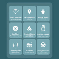 Carplay Android Auto Camera Navi Head Unit Suitable for Toyota Hilux 2015-2022 With Apple Carplay Android Auto