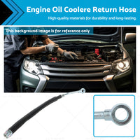 {{ Engine Oil Cooler Return Hose Suitable For Mitsubishi Pajero 3. 0 Wagon 1991-2000 }} - Buy Car Parts Online at {{ Kaka Auto Parts }}.