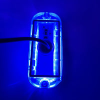 42LED Boat Underwater Light Pair Stainless Steel Suitable For Marine Boat Pontoon Transom