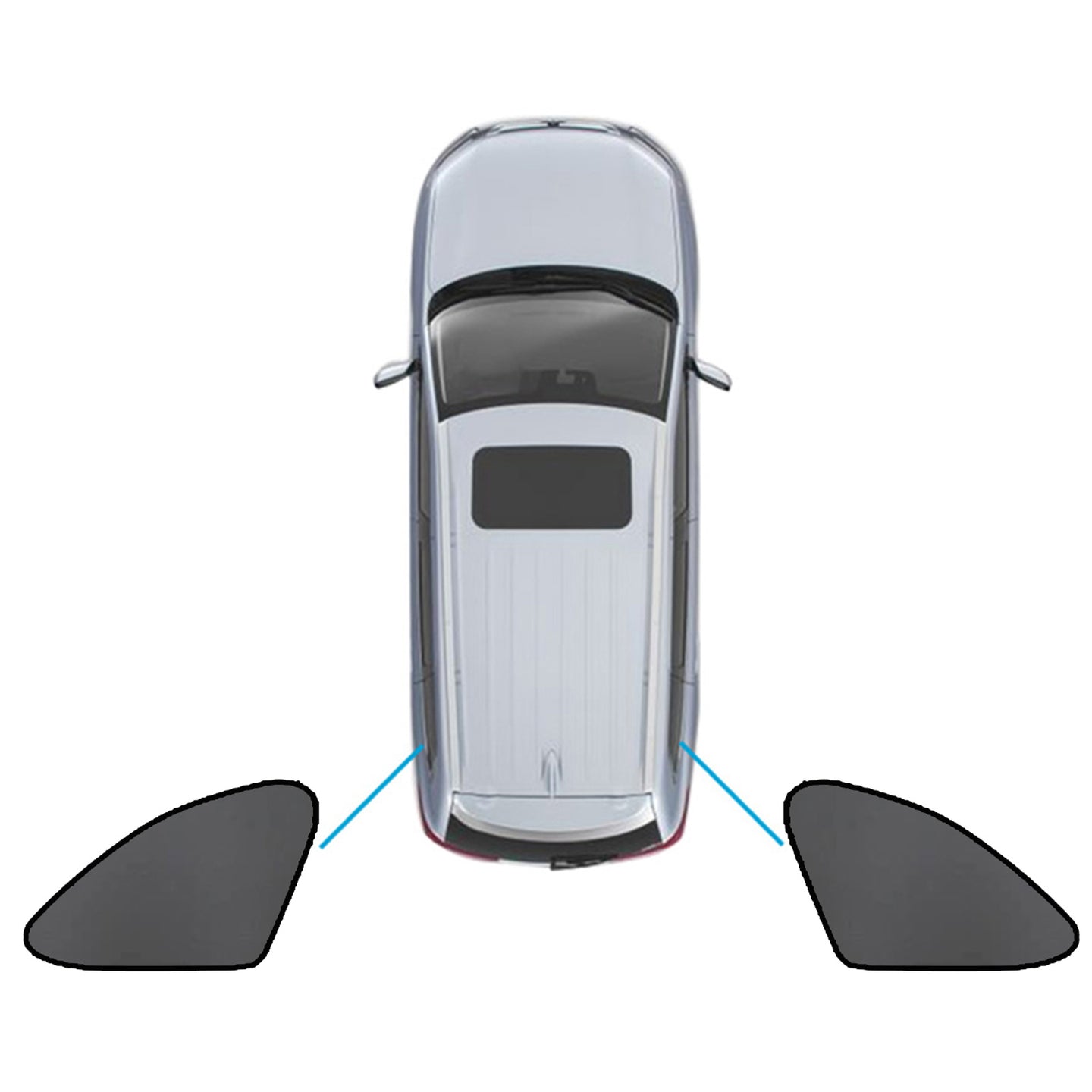 {{ Magnetic Mesh Sun Blind Shade Suitable for Subaru Outback 20-25 On Front / Rear }} - Buy Car Parts Online at {{ Kaka Auto Parts }}.