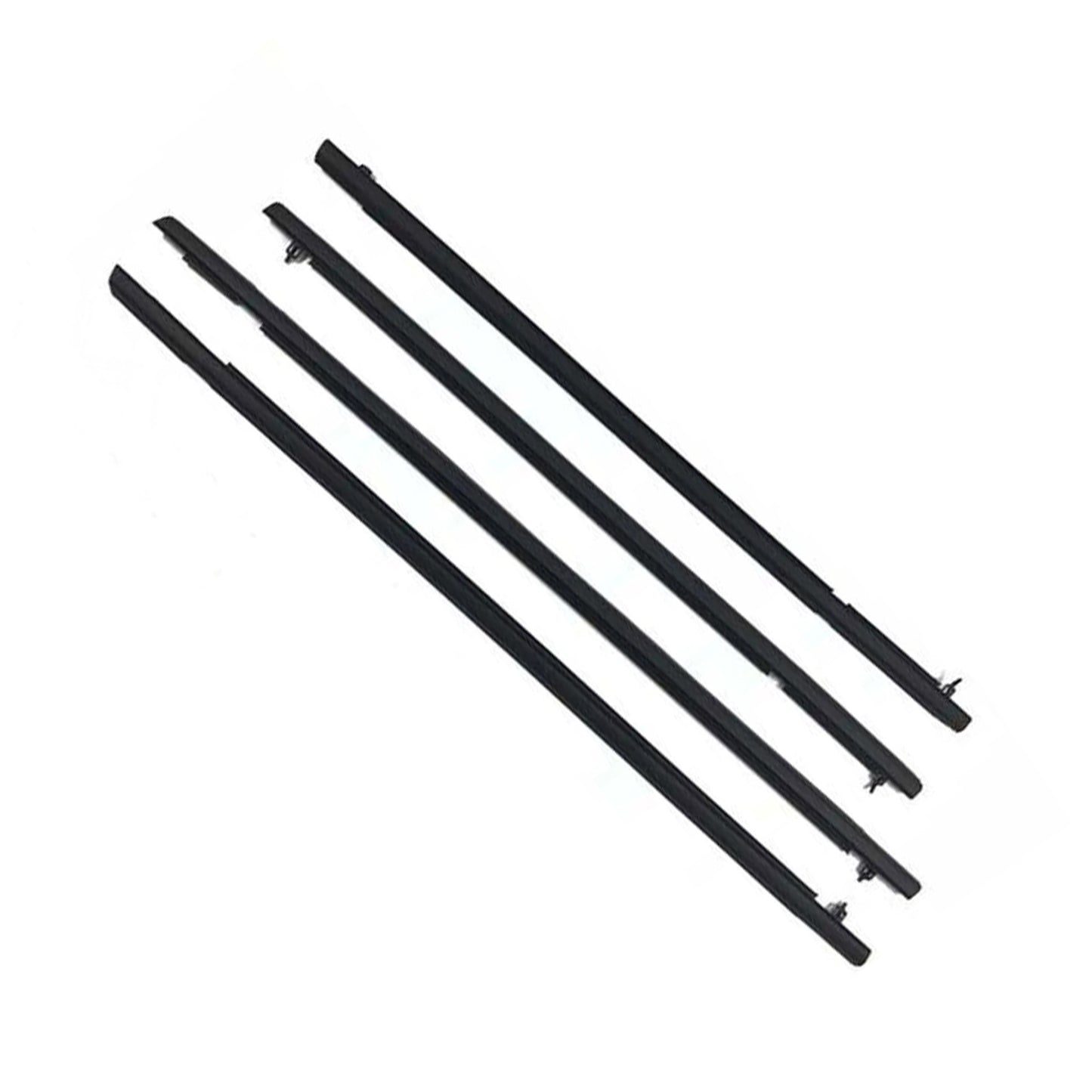 4x Window Door Belt Weather Strips Suitable For Honda Civic 2006-2011