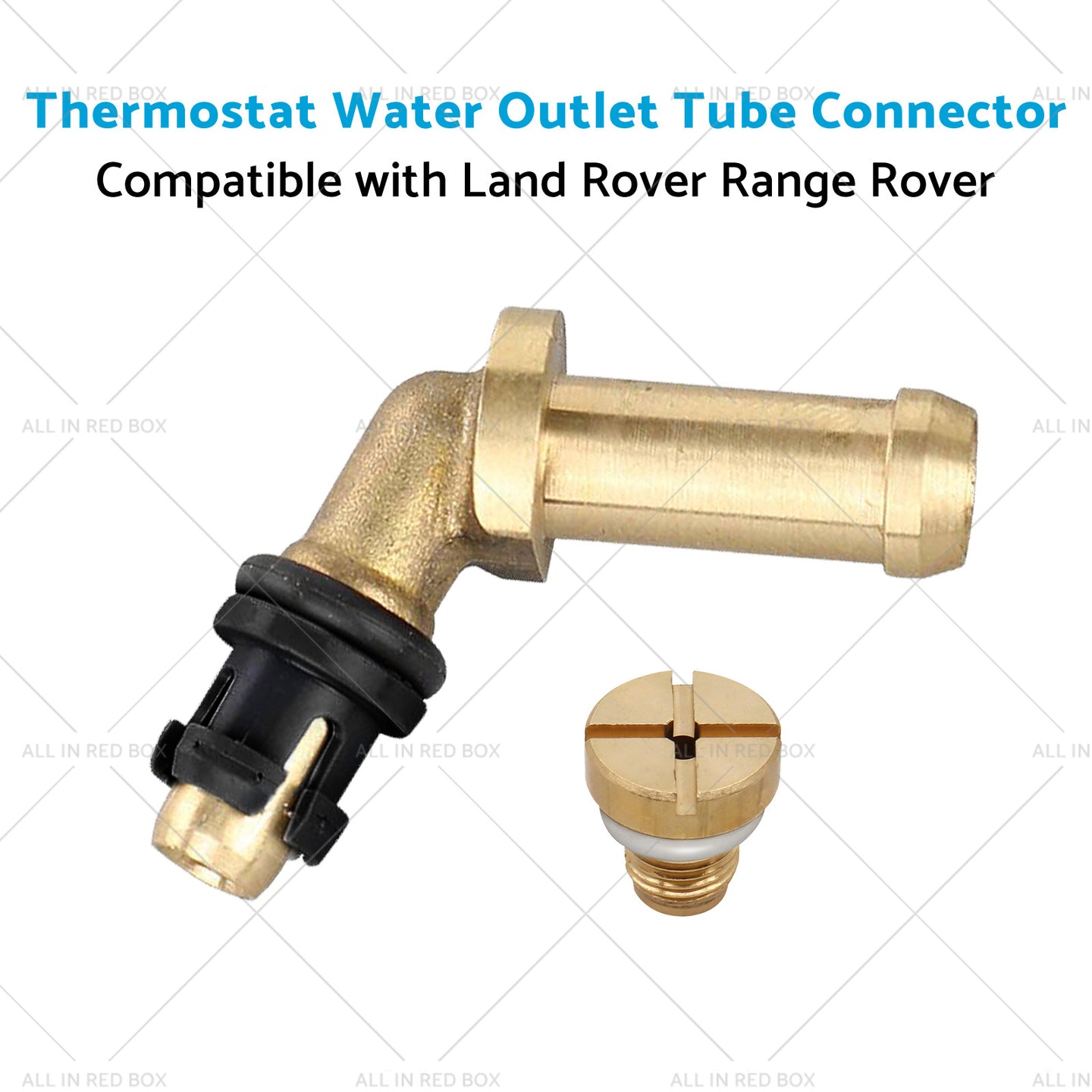 {{ Thermostat Water Outlet Tube Connector Suitable for Land Rover Range Rover 10-13 }} - Buy Car Parts Online at {{ Kaka Auto Parts }}.