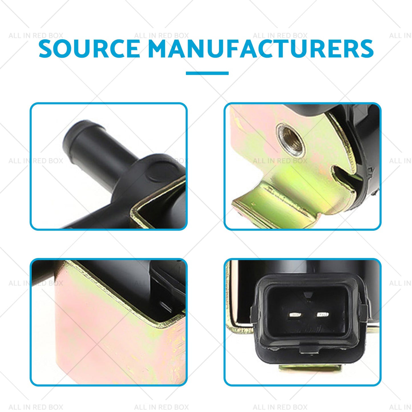 {{ Turbo Boost Control Solenoid Valve Suitable for VW Audi Seat Skoda 058906283C }} - Buy Car Parts Online at {{ Kaka Auto Parts }}.