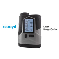 1200M Laser Golf Range Finder With Slope On/Off, LCD Display & Vibration