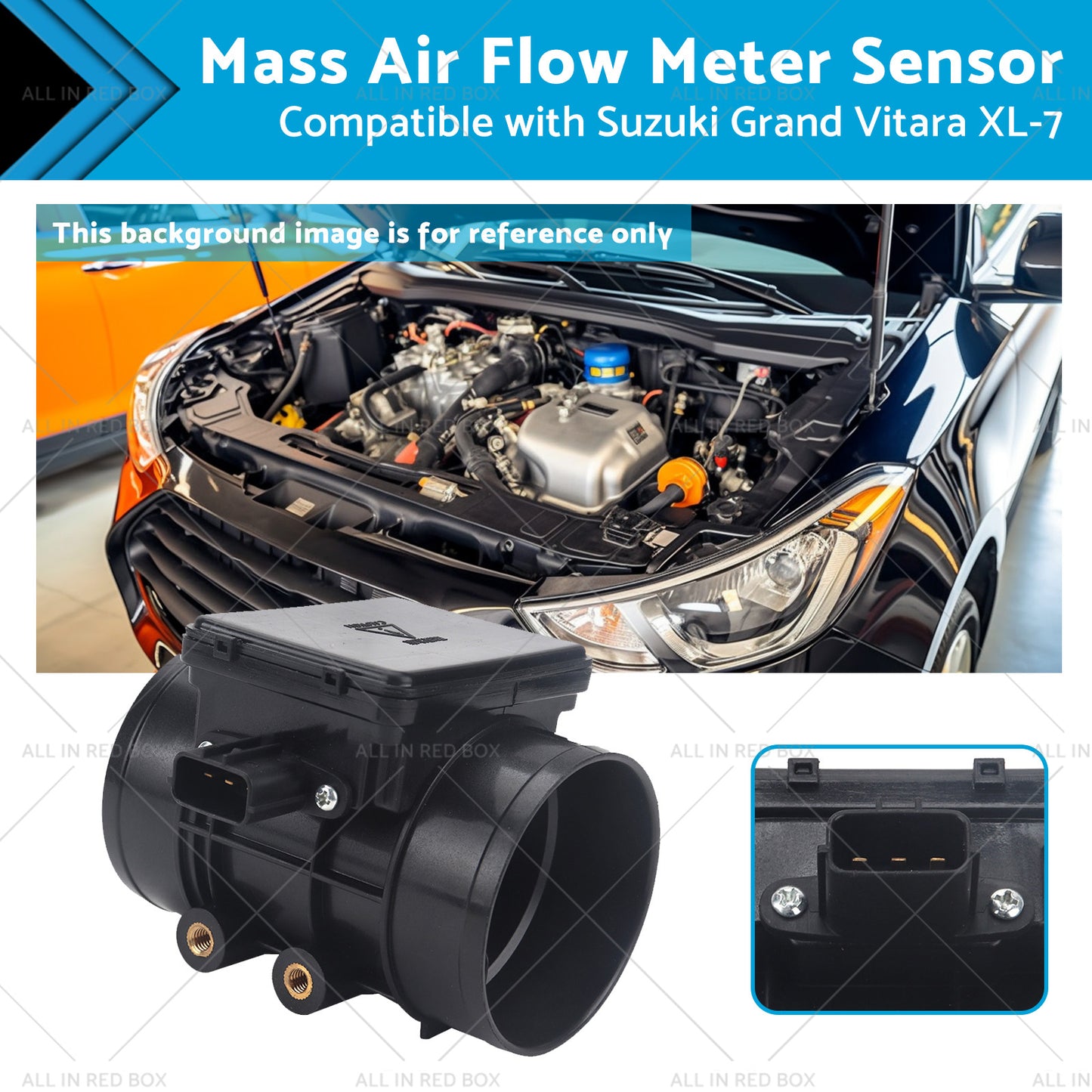 {{ Mass Air Flow Meter Sensor Suitable for Suzuki Grand Vitara XL-7 13800-52D00 }} - Buy Car Parts Online at {{ Kaka Auto Parts }}.