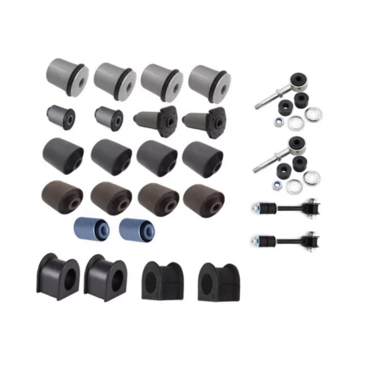 Full Suspension Bush Kit with Sway Bar D Suitable for Toyota Landcruiser 100