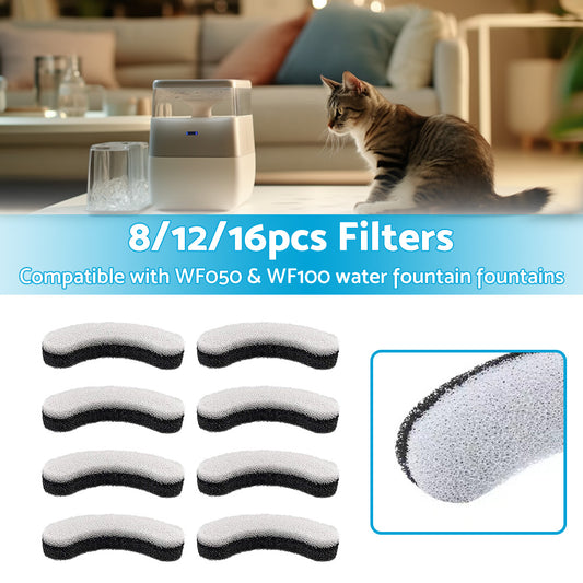 Filter Replacement Suitable for WF050 WF060 Pet Cat Water Fountain Fountains