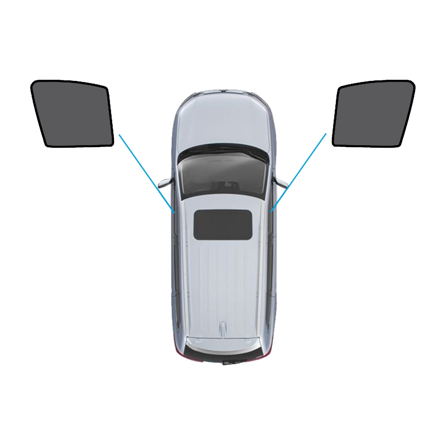 {{ Magnetic Mesh Sun Blind Shade Suitable for Subaru Outback 15-20 On Front / Rear }} - Buy Car Parts Online at {{ Kaka Auto Parts }}.