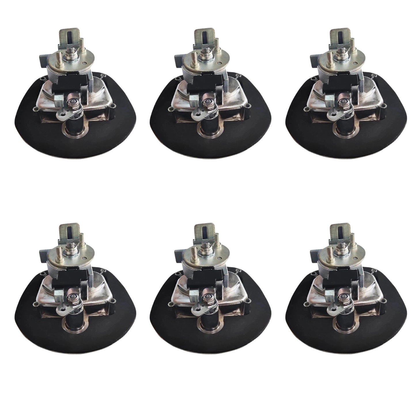 {{ 6 Set Chrome Power Operated Recessed Folding Whale Tail T-Lock Handle Toolbox }} - Buy Car Parts Online at {{ Kaka Auto Parts }}.