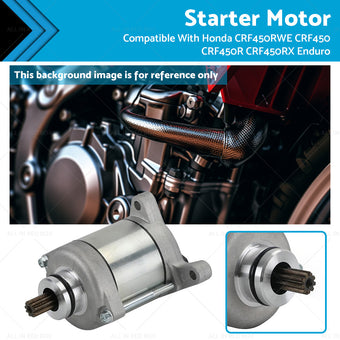 compare product Starter Motor Suitable For Honda CRF450RWE CRF450 CRF450R 450RX Enduro 2019-2022