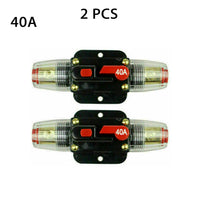 {{ 2 PCS AMP Circuit Breaker Dual Battery IP67 Waterproof 12V 24V Fuse Manual Reset }} - Buy Car Parts Online at {{ Kaka Auto Parts }}.