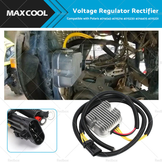 {{ Voltage Rectifier Regulator Suitable for Polaris 4014543 4015214 4015230 4014405 }} - Buy Car Parts Online at {{ Kaka Auto Parts }}.