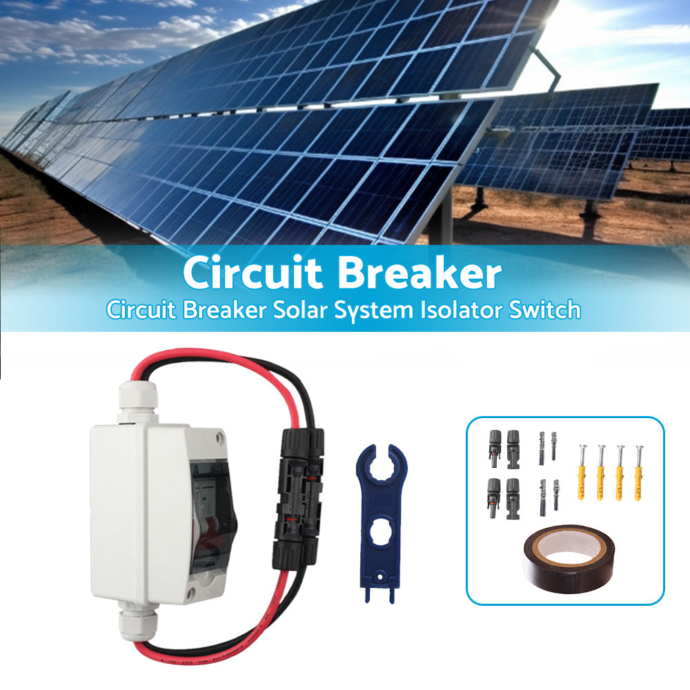 {{ PV Isolator Switch DC 500V 32A IP65 Disconnect Circuit Breaker For Solar-Panels }} - Buy Car Parts Online at {{ Kaka Auto Parts }}.