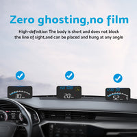 Digital Speedometer GPS HUD Head Up Display Universal Car MPH Overspeed Alarm