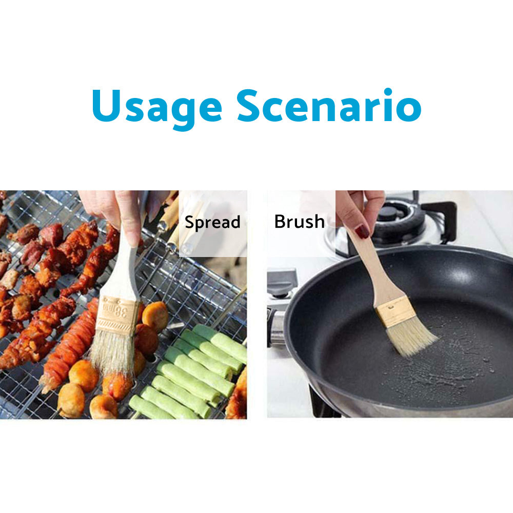 36PCS 1inch Chip Paint Brush DIY Art Varnishes Touchups Brushes Wooden Handle 1inch