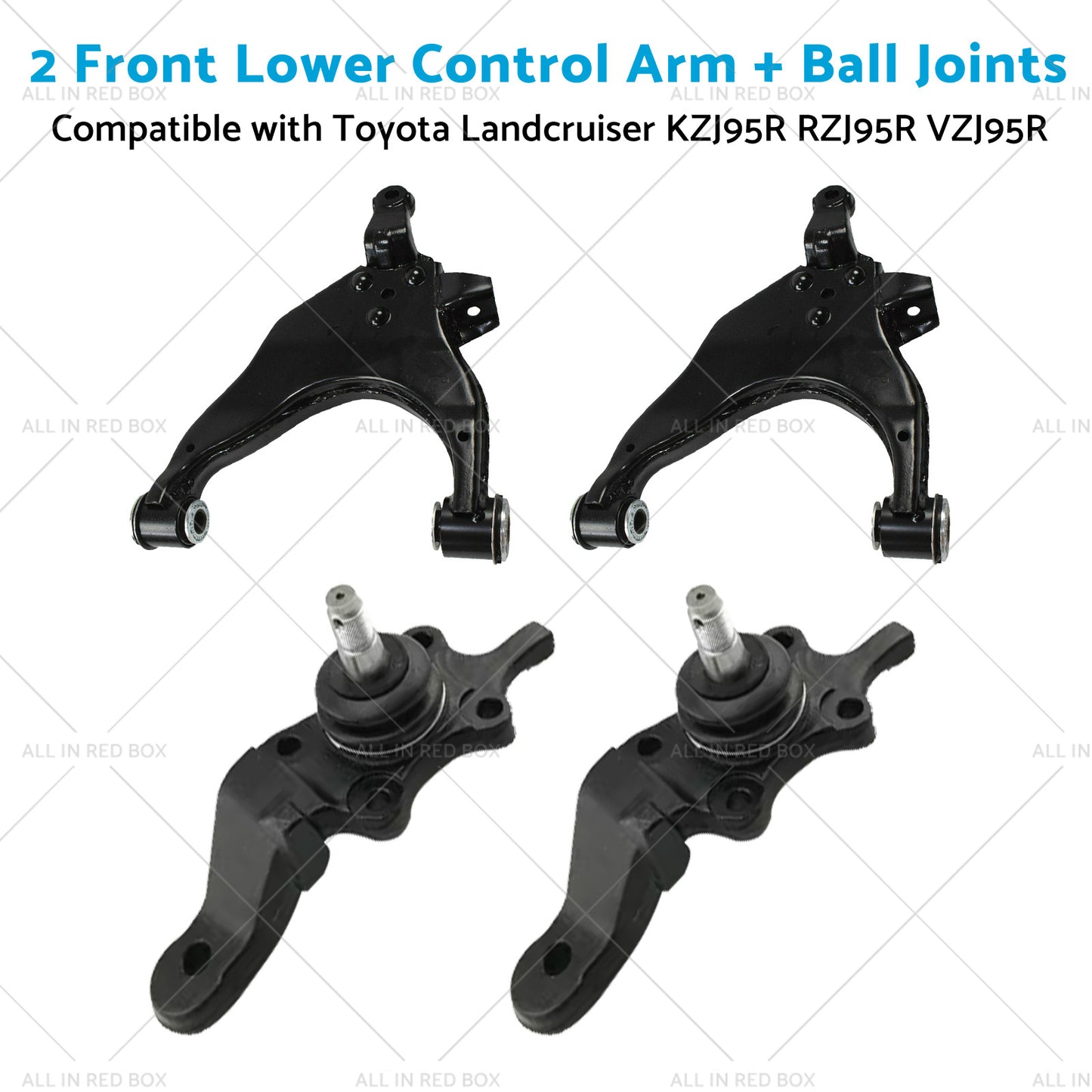 {{ 2 Lower Control ArmBall Joint Suitable for 96-03 Toyota Landcruiser KZJ95R }} - Buy Car Parts Online at {{ Kaka Auto Parts }}.