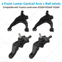 {{ 2 Lower Control ArmBall Joint Suitable for 96-03 Toyota Landcruiser KZJ95R }} - Buy Car Parts Online at {{ Kaka Auto Parts }}.