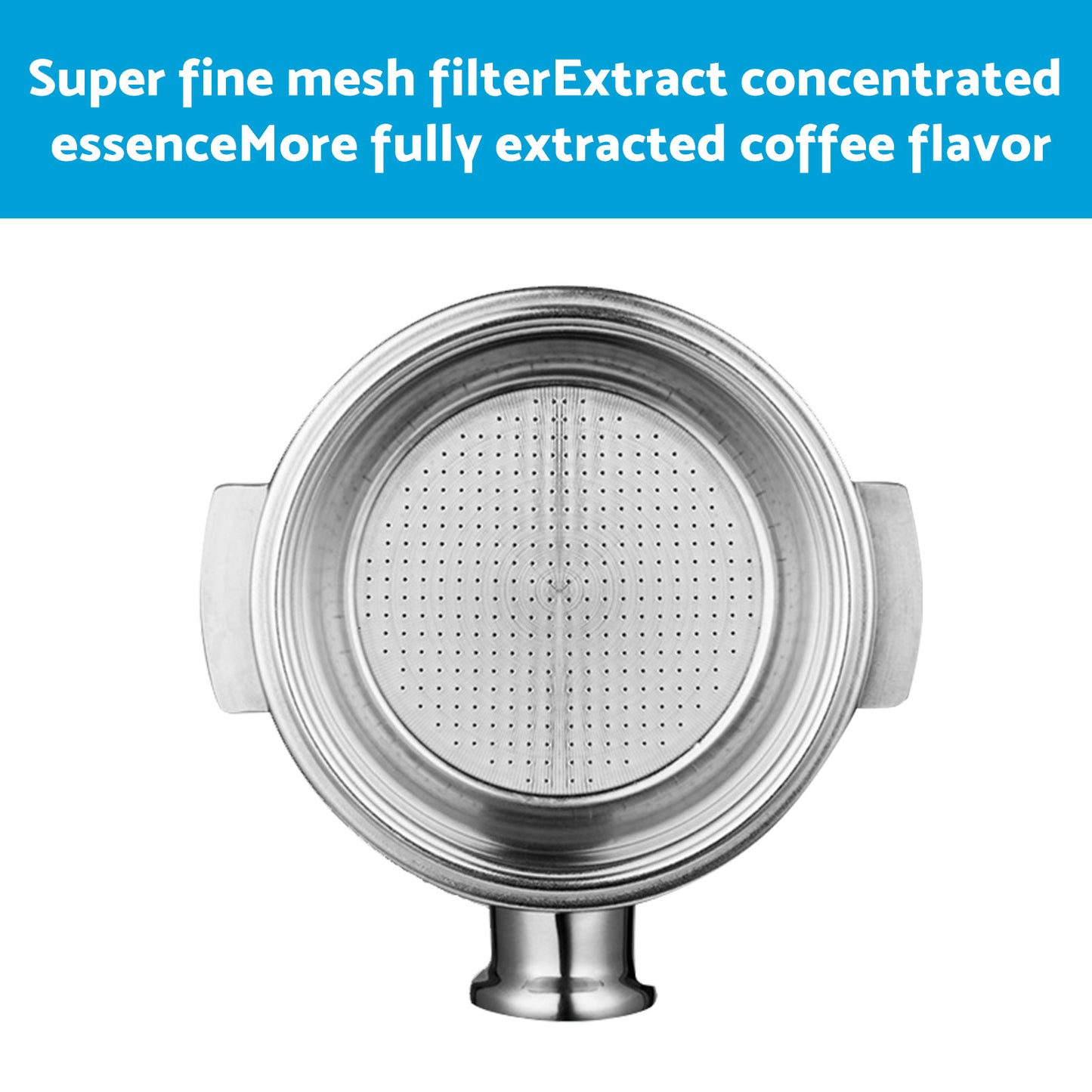 58MM 2 Spout Filter Portafilter Suitable For E61 Expobar Gemilai Coffee Machine