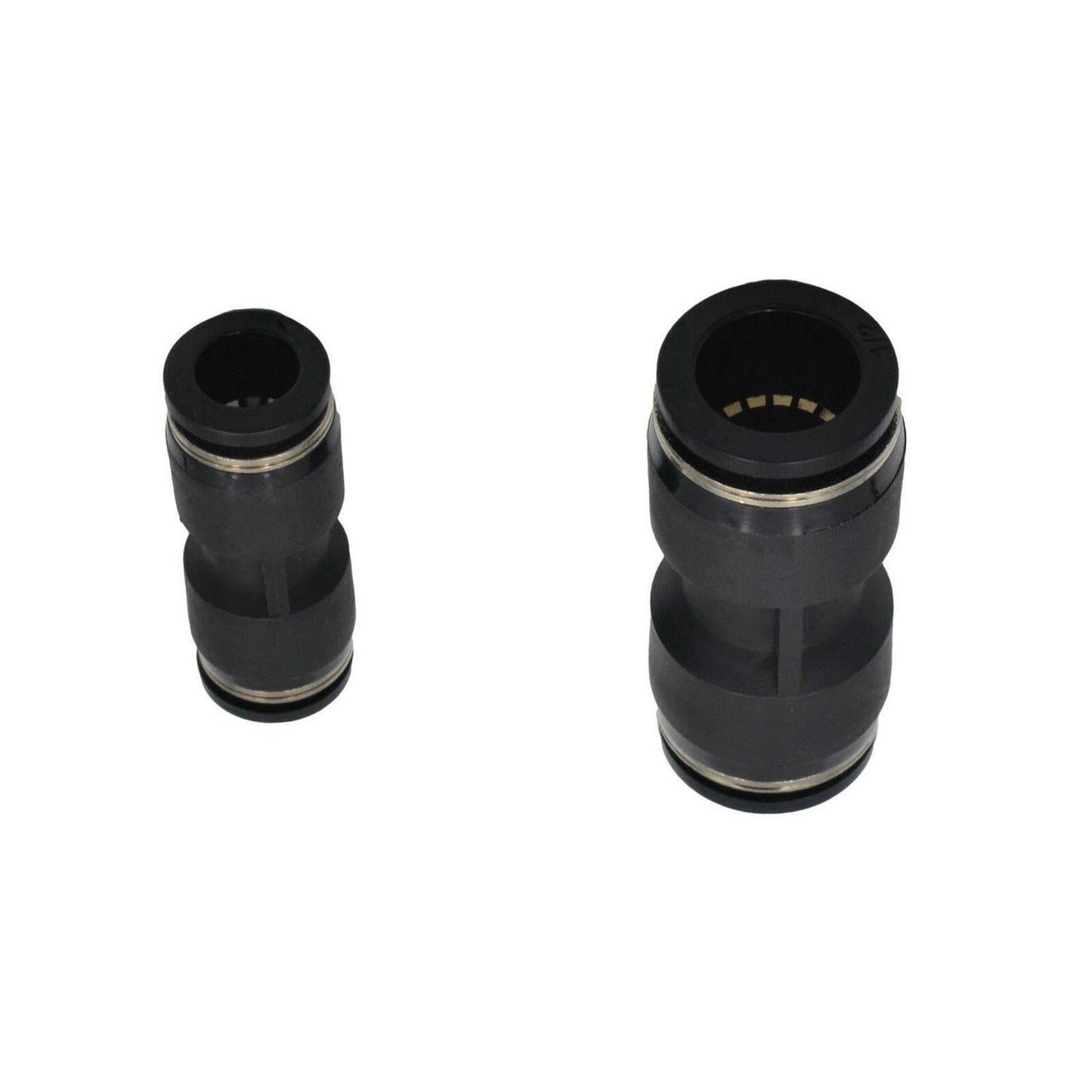 Pneumatic Push In Air Line Hose Quick Connect Kit 50x Suitable For Imperial Nylon Tubing