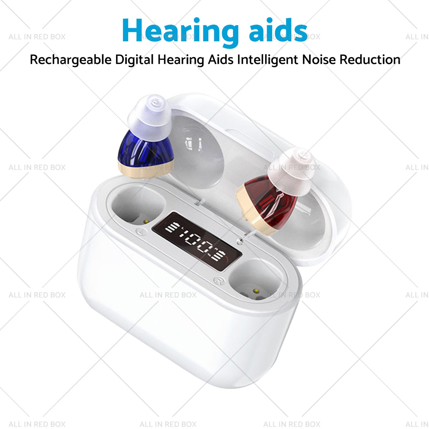 Rechargeable Hearing Aids Digital Hearing Aids Intelligent Noise Reduction