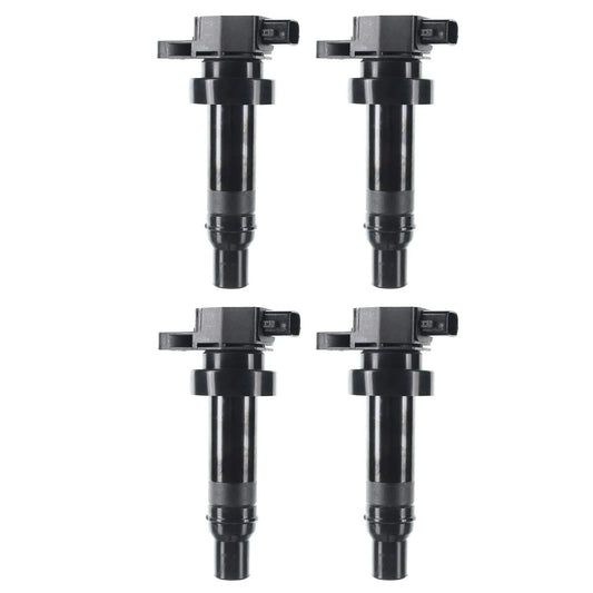 Ignition Coil Set 4x Suitable For Hyundai Accent i20 i30 Kia Cerato Rio Soul 1.4-1.6L