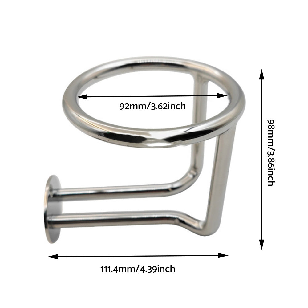 {{ 2X Marine Stainless Steel Ring Drink Cup Holder for Car  Boat Yacht Truck RV }} - Buy Car Parts Online at {{ Kaka Auto Parts }}.