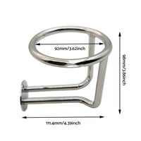 {{ 2X Marine Stainless Steel Ring Drink Cup Holder for Car  Boat Yacht Truck RV }} - Buy Car Parts Online at {{ Kaka Auto Parts }}.