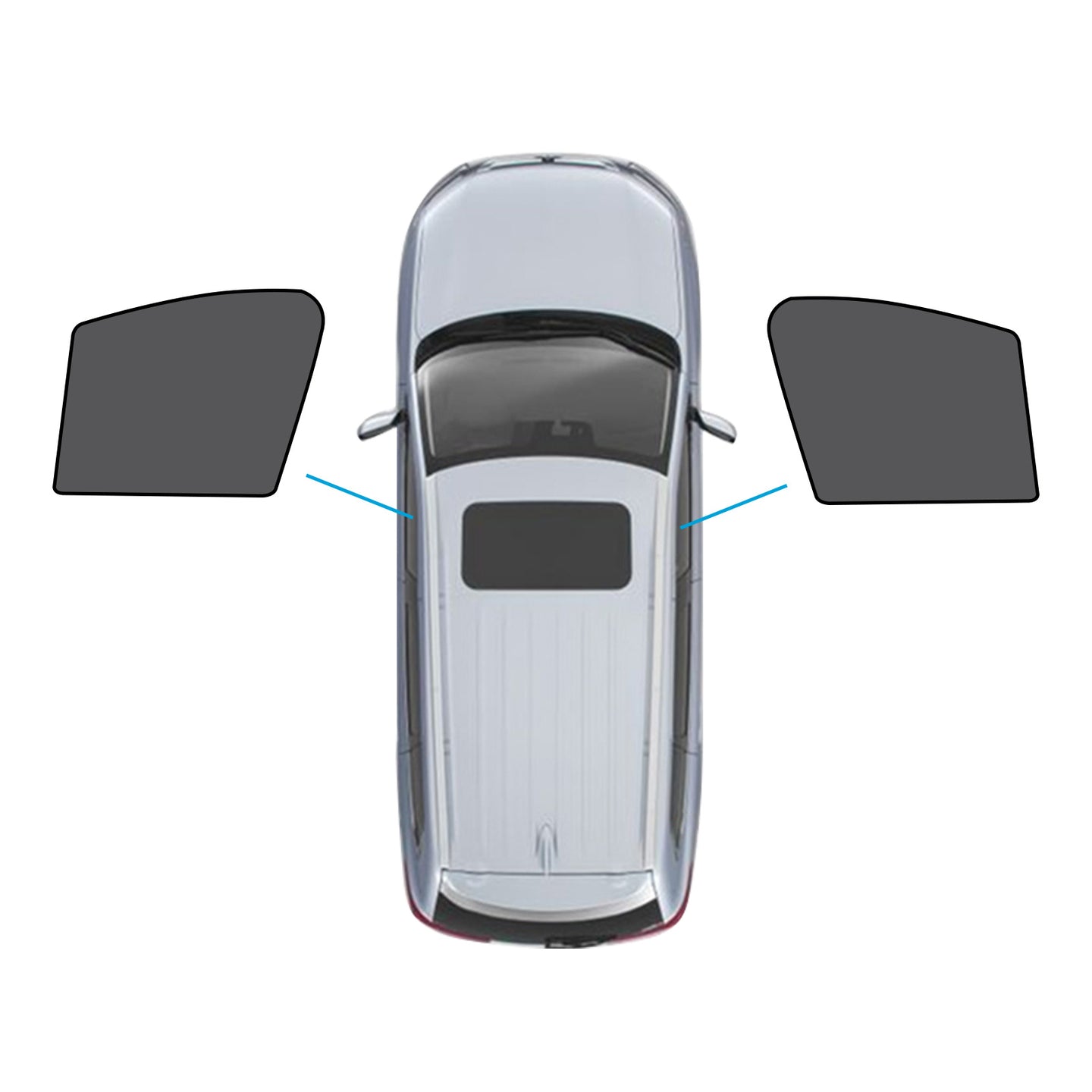 {{ 2x Car Window Shades Suitable for Mazda CX5 1st Gen KE 12-17 UVA Protection }} - Buy Car Parts Online at {{ Kaka Auto Parts }}.