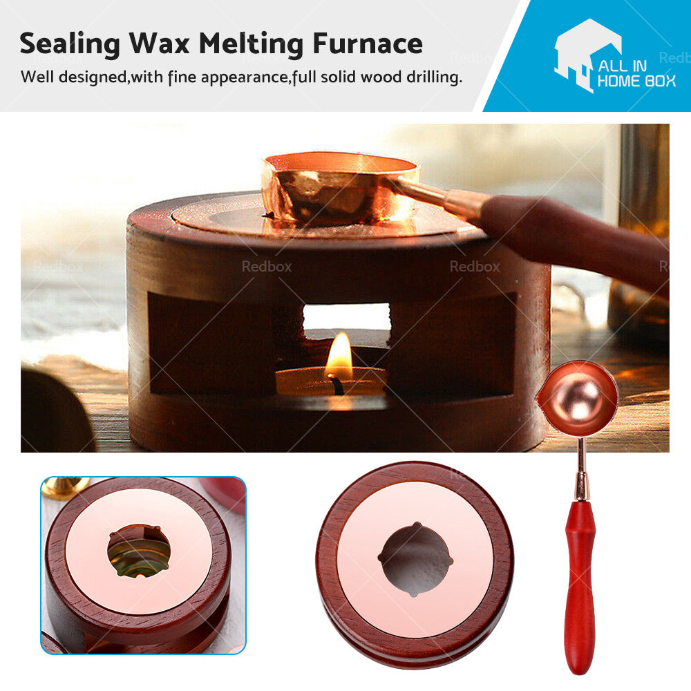 {{ Sealing Wax Furnace Kit Warmer Melting Spoon Tool Stamp Candle Stamp Seal Card }} - Buy Car Parts Online at {{ Kaka Auto Parts }}.