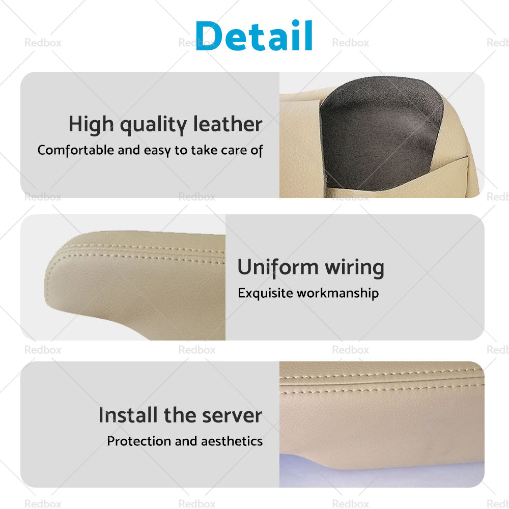 {{ 2PCS LEATHER Seat Armrest Handle Cover Suitable For 2005-2013 Range Rover SPORT }} - Buy Car Parts Online at {{ Kaka Auto Parts }}.