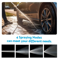 {{ Garden Hose Nozzle Long Pole Foam Water Bottle 360隆茫 Rotating Car Wash Gardening }} - Buy Car Parts Online at {{ Kaka Auto Parts }}.