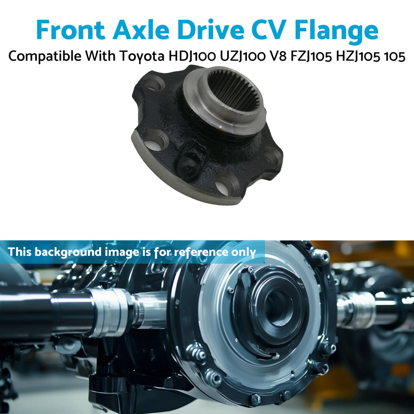 {{ Drive Flange Suitable For Toyota LandCruiser 78 79 100 105 Series 1998–2019 }} - Buy Car Parts Online at {{ Kaka Auto Parts }}.