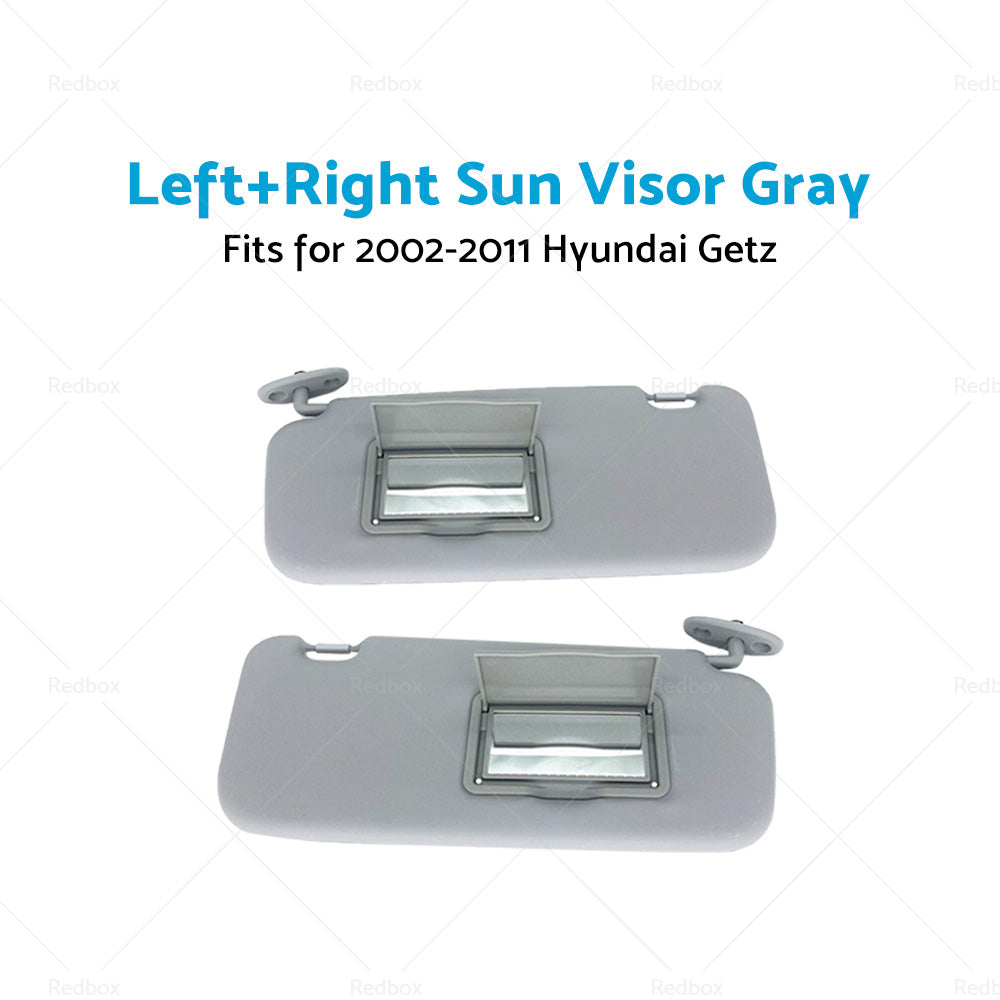 {{ Left Right Side Car Sun Visor Shade Suitable For Hyundai Getz 2002-2012 Grey }} - Buy Car Parts Online at {{ Kaka Auto Parts }}.