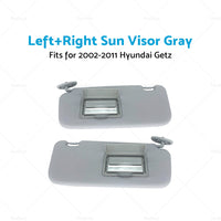 {{ Left Right Side Car Sun Visor Shade Suitable For Hyundai Getz 2002-2012 Grey }} - Buy Car Parts Online at {{ Kaka Auto Parts }}.