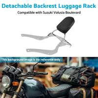 {{ Backrest Sissy Bar W  Luggage Rack Suitable For Suzuki Boulevard C50 2005-2011 }} - Buy Car Parts Online at {{ Kaka Auto Parts }}.