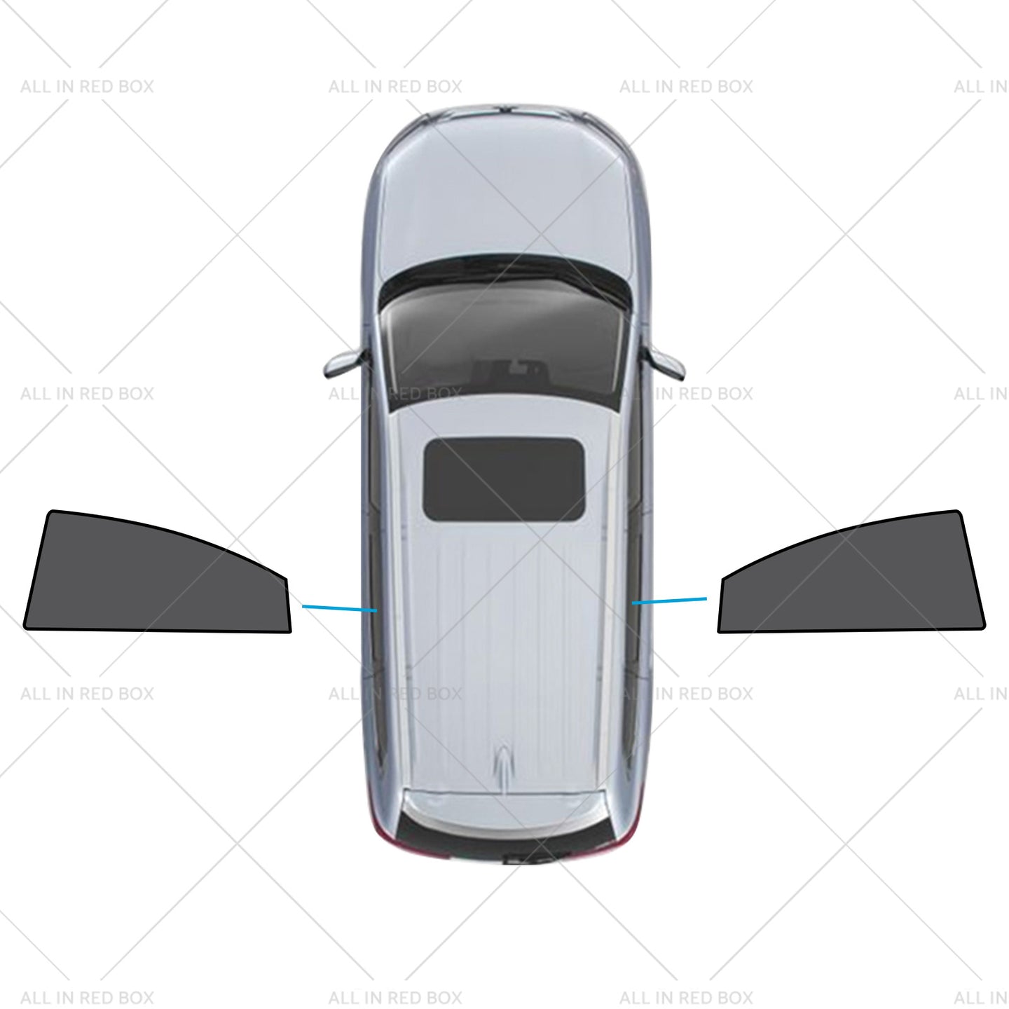 {{ 2x Car WindowShades Suitable for Mazda 6 Liftback 2nd Gen GH 07-12 UV Protection }} - Buy Car Parts Online at {{ Kaka Auto Parts }}.