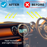 Dash Mat Suitable for Mini Cooper F55 F56 NO HUD 14-23 Dashboard Cover Non-Slip