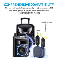 {{ Pro Audio Equipment Wireless Microphone 2. 4G For Voice Teach Outdoor Headset Mic }} - Buy Car Parts Online at {{ Kaka Auto Parts }}.