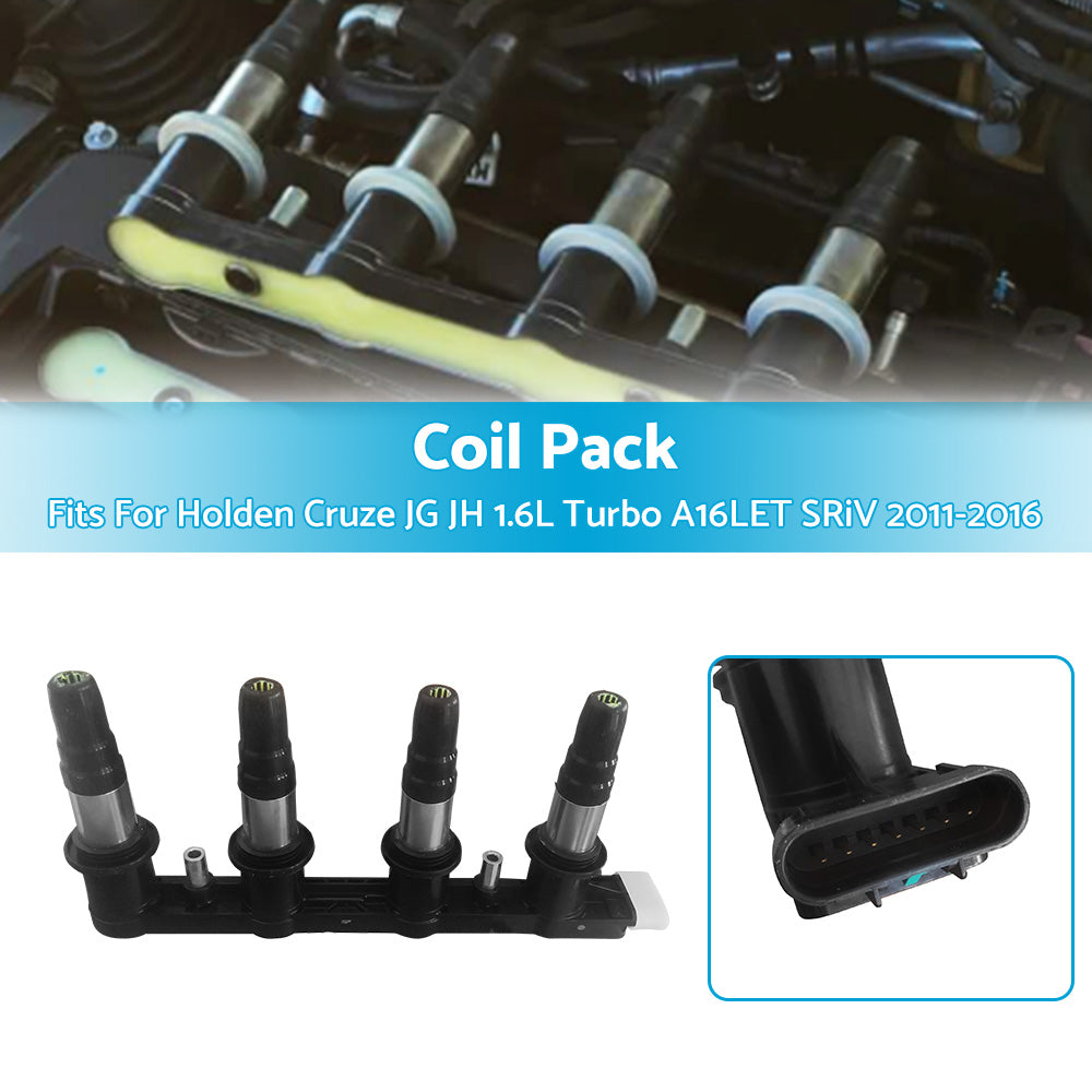 {{ Ignition Coil Pack Fit For Holden Cruze JG JH 1. 6L Turbo A16LET SRiV 2011-2016 }} - Buy Car Parts Online at {{ Kaka Auto Parts }}.
