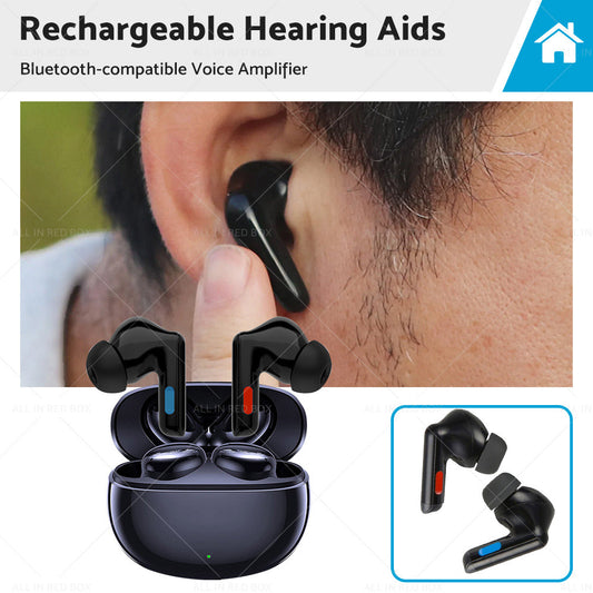{{ Bluetooth Pair of Rechargeable Hearing Aid Bluetooth-compatible Voice Amplifier }} - Buy Car Parts Online at {{ Kaka Auto Parts }}.