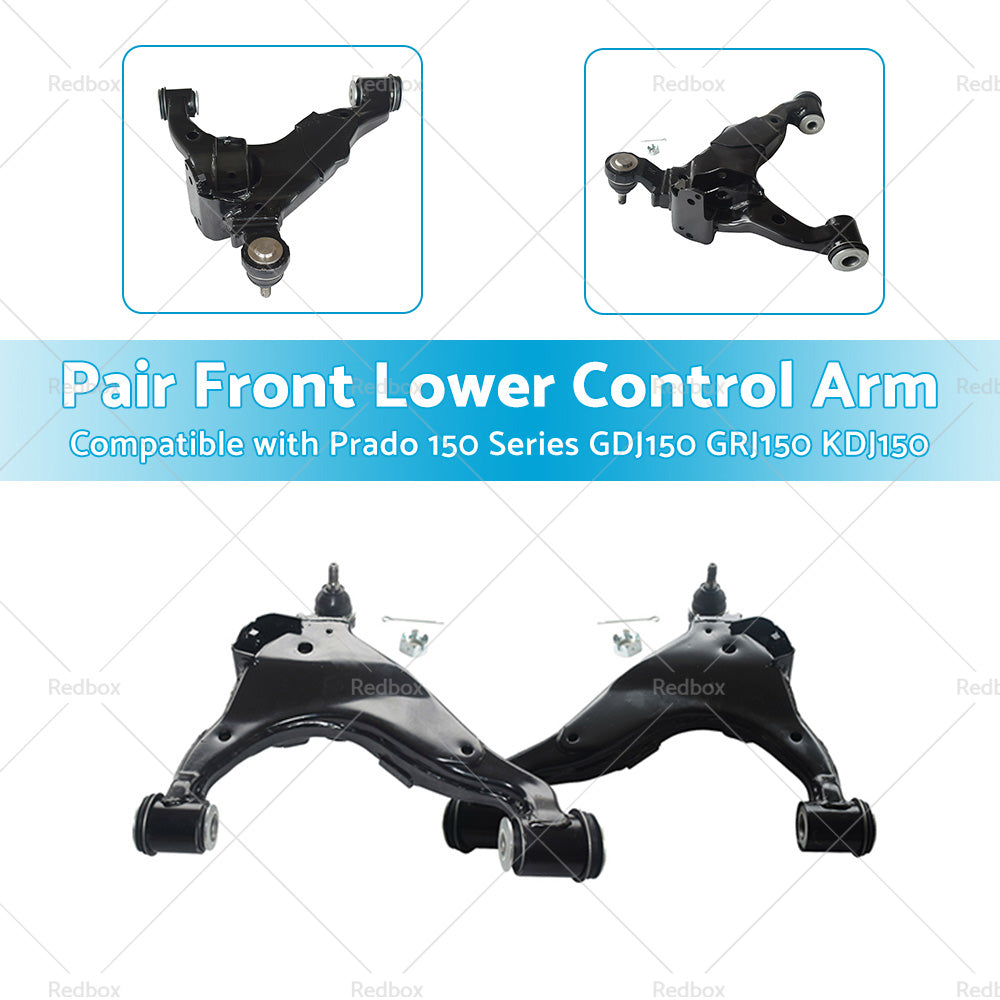 {{ Pair Front Lower Control Arm Suitable For Prado 150 Series GDJ GRJ KDJ 2010-ON }} - Buy Car Parts Online at {{ Kaka Auto Parts }}.