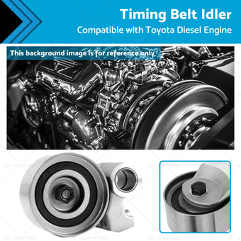 compare product 13505-67041 13540-67020 Timing Belt Idler Suitable for Toyota 1KD-FTV 2KD-FTV