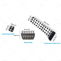 {{ 3PCS Brake Pedal Pad Cover Suitable For Mercedes C E S GLC GLE GLS CLS EQC Class }} - Buy Car Parts Online at {{ Kaka Auto Parts }}.