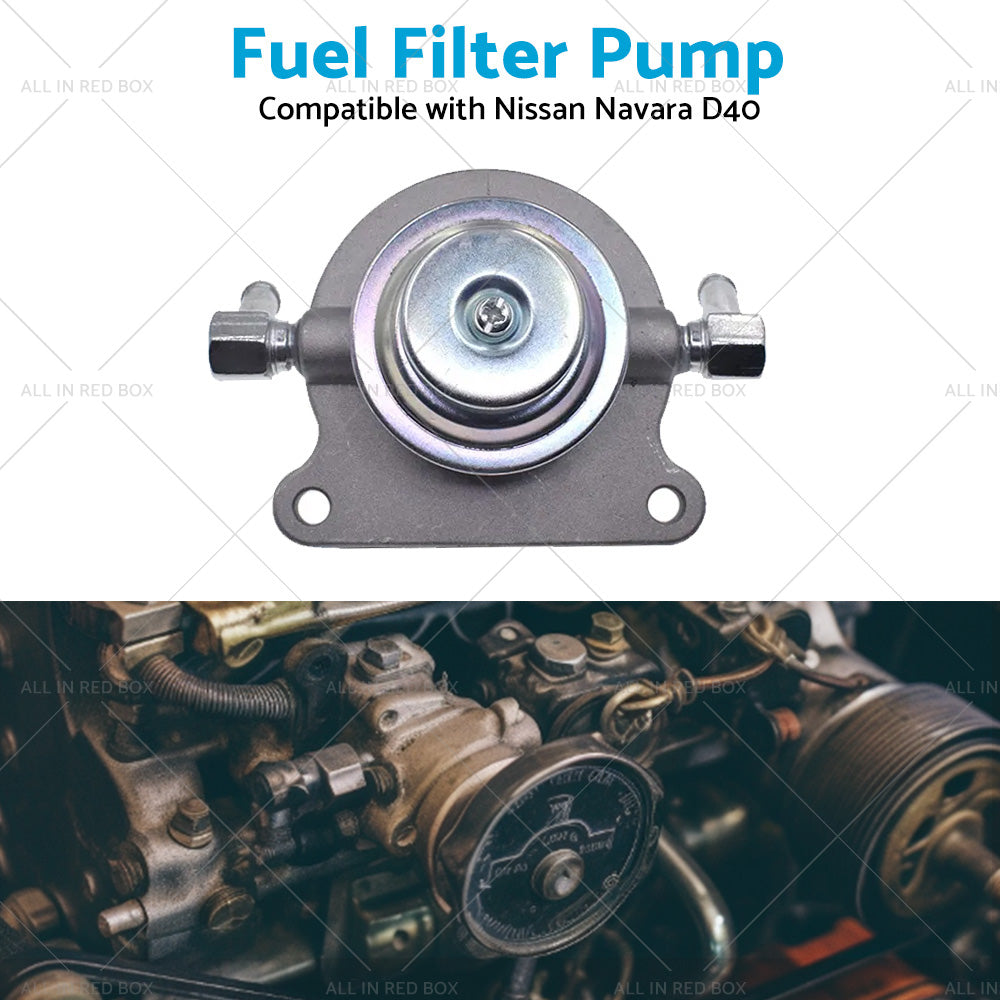 {{ Diesel Fuel Filter Primer Pump 10mm Suitable For Nissan Navara D40 2. 5L 2006-on }} - Buy Car Parts Online at {{ Kaka Auto Parts }}.