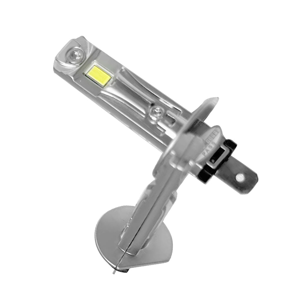 H1 LED Headlight Kit 6000K White 220W 30000LM High Low Beam Globes Suitable For Universal 12V Vehicles