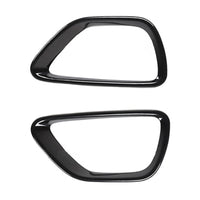 2x Front Fog Light Lamp Frame Covers Suitable For Jeep Grand Cherokee 2014-2016