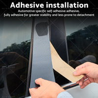 {{ 6x Carbon Fiber Pillar Post Cover Trims Suitable for Infiniti G35 02-13 }} - Buy Car Parts Online at {{ Kaka Auto Parts }}.