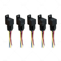 {{ SPDT Automotive Relay With Harness Socket 5x 24V 40A 5 Pin For Car Yacht Caravan }} - Buy Car Parts Online at {{ Kaka Auto Parts }}.