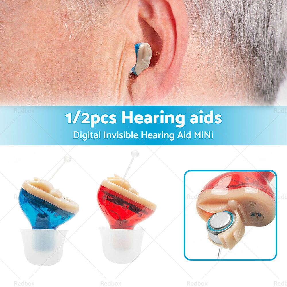 {{ Digital Invisible Hearing Aid MiNi CIC Small Sound Voice Amplifier Enhancer L R }} - Buy Car Parts Online at {{ Kaka Auto Parts }}.